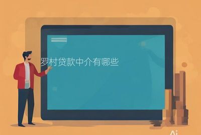 罗村中介及金融中介服务概览